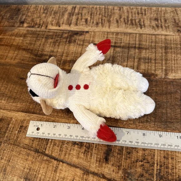 Lamb Chop Plush Aurora 2001 PBS Classic 9 Inch Bean Stuffed Animal Lambie - Picture 8 of 9